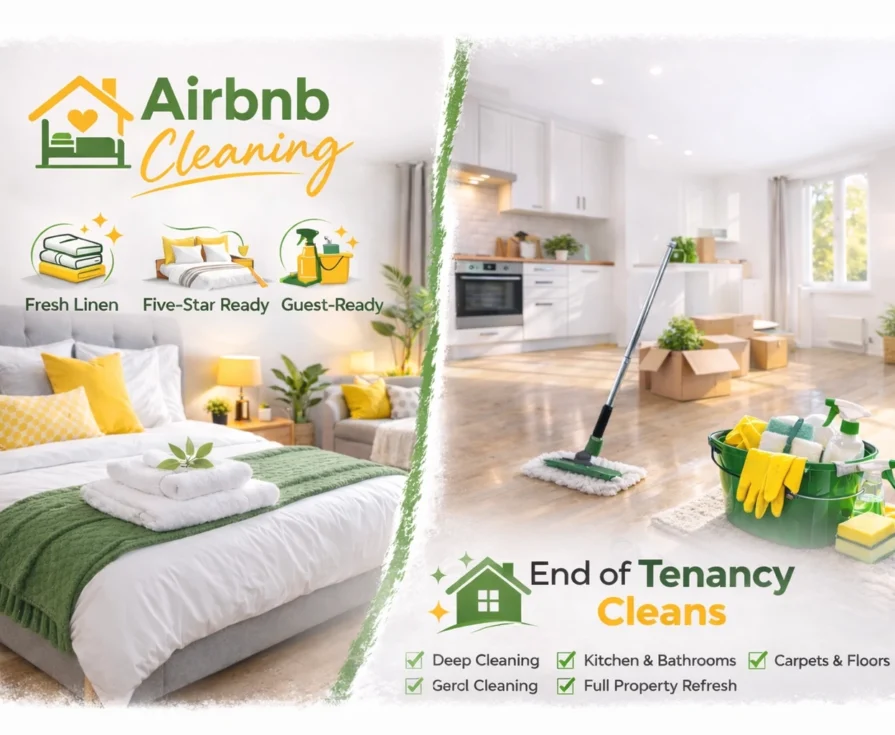 Airbnb Cleans End of Tennancy Cleans